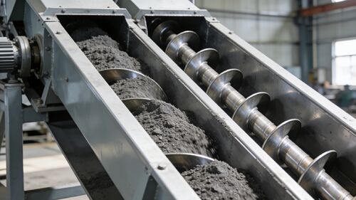Application Case of Twin-Shaft Stainless Steel Screw Conveyors in Ferric Phosphate Handling