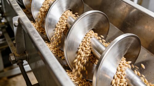 Latest company Solutions about Case Study: Application of Stainless Steel Screw Conveyors in a Brewery's Malt Transport System