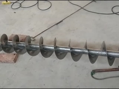 Stainless Steel Auger Screw for Conveyor Continuous Flight Auger Manufacture Full Payment