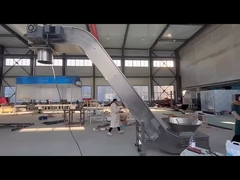 WeSeW Vertical Screw Conveyor Demonstration for Powder and Granule Handling