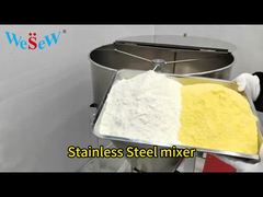 custom Dry Powder Mixer Blender Feed Mixing Machine for Food Grain Plasctic Particle Granular Dry&We