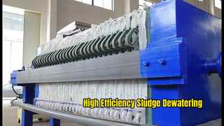 Efficient Geotube Sludge Dewatering Screw Press System