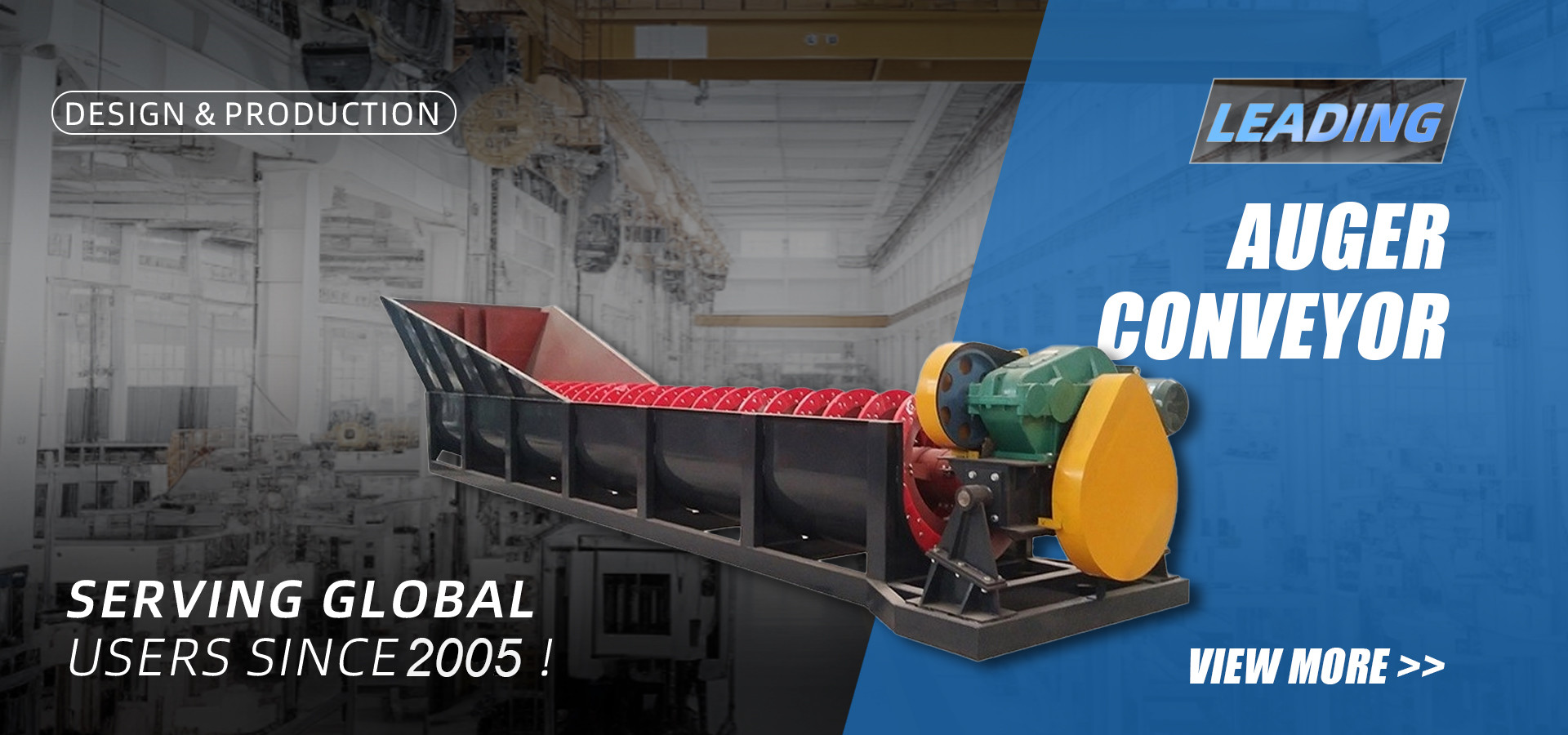 quality Screw Auger Conveyor factory