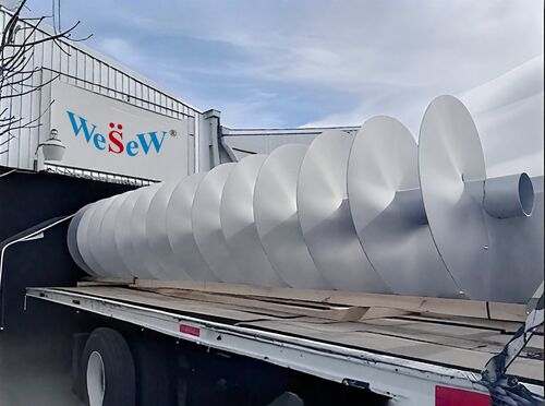 Latest company news about Screw Conveyor Bulk Material Handling Experts We offer you all our experience in Screw Conveyor & Auger Flight Manufacture