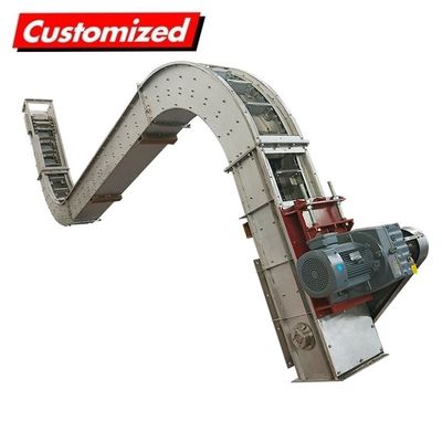 Industrial Coal Ash Drag Chain Conveyor Chip Embedded Chain Scraper Conveyor