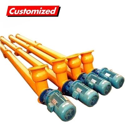 Customized Powder Cement Screw Feeder Fire Resistant for Chemical Industry