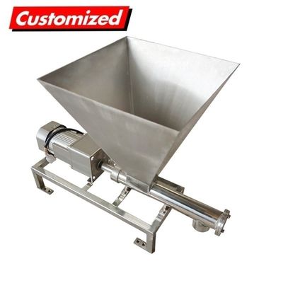 Easy Operation Stainless Steel Screw Feeder with Customized Auger Feeder for Industrial Use