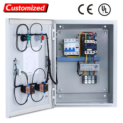Custom Waterproof Electrical Control Box with IP55 Protection and Cold-Rolled Steel for Outdoor and Industrial Use