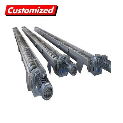 Good price Industrial Stainless Steel Auger Shaftlesss Mall Screw Conveyor with OEM Custom Design online