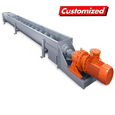 Good price Food Beverage OEM Custom Screw Auger Conveyor Linear Vibrating Powder Feeder Conveyor online