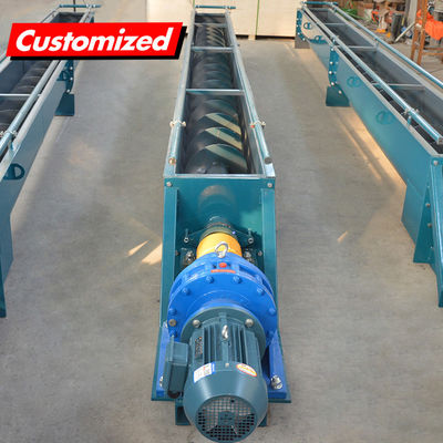 Buy OEM Custom Industrial Cement Carbon Steel Auger Conveyor for Ash Coal Soil and Aggregate online manufacture