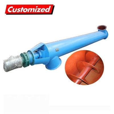 Good price Heat Resistant Cement Silo Screw Conveyor Transport With Electric Lift online