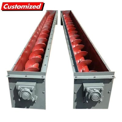 Buy Custom Industrial Powder Flexible Cement Spiral Sawdust Screw Conveyor Auger for Benefit online manufacture