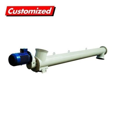 Good price Stainless Steel Inclined Auger Conveyor for Powder with Customized Dimensions and Heavy Duty Design online
