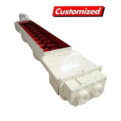 Good price Custom Carbon Steel Double Shaft Screw Conveyor with US 110.000kg Package Gross Weight online