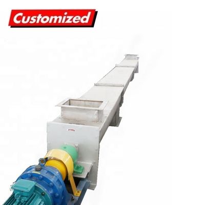 Buy OEM Custom Ice Worm Spiral Tube Cement Screw Conveyor for Building Industrial Fertilizer online manufacture