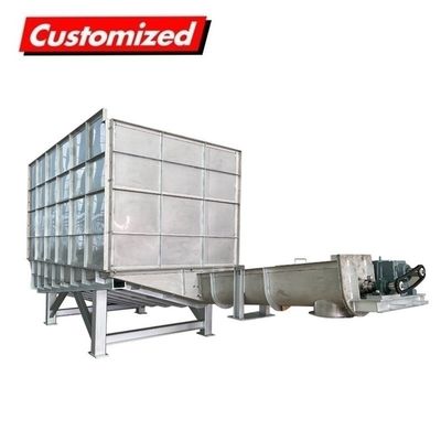 Buy Heat Resistant Inclined Sawdust Small Auger Conveyor Transportation Grain Screw Auger online manufacture