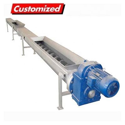 Good price Stainless Steel Heat Resistant Shaftless Screw Auger Conveyor Customized for Industrial Applications online