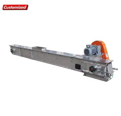 Buy Industrial Fire Resistant Screw Feeder Conveyor with 304 Stainless Steel Roller online manufacture