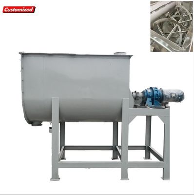 Good price Large Pitch High Speed Powder Blender Machine Easy to Operate Horizontal Ribbon Mixer for Food Processing online