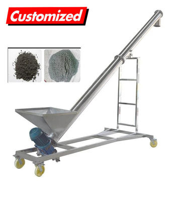 Good price Stainless Steel Heat Resistant Customized Screw Auger Feeder Flexible Screw Conveyor online