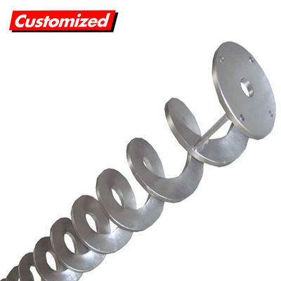 Good price Stainless Steel Heat Resistant Customized Shaftless Spiral Screw Auger Conveyor online