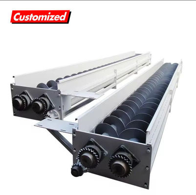 Good price Heat Resistant Customized High Efficiency Screw Auger Conveyor for Chemical Industry online