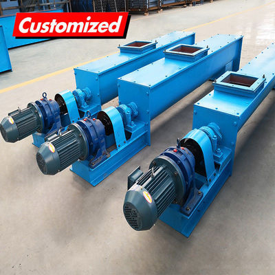 Buy Transport Sediment Carbon Steel Painting Shaft Screw Auger Conveyor for Manufacturing Plant online manufacture