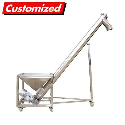 Good price Stainless Steel Screw Auger Feeder for Customizable Powder Conveying Conveyor online