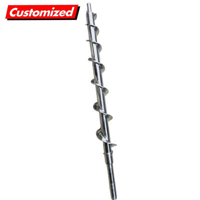 Good price OEM Custom Stainless Steel Heat Resistant Auger Screw and Screw Conveyor Blade for Bulk Material Handling online