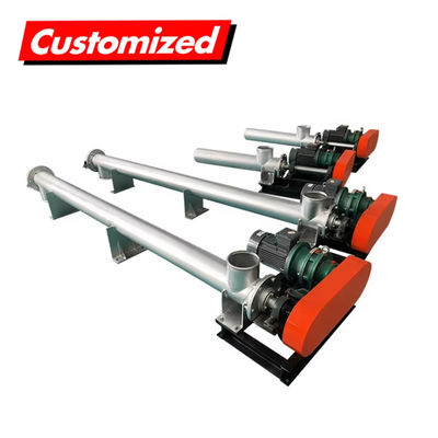 Buy Custom Stainless Steel Screw Auger Conveyor Spiral Powder Feeder Machine Conveying System online manufacture