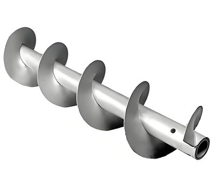 Buy Cold Rolled Steel Auger Conveyor Continuous Sectional Screw online manufacture