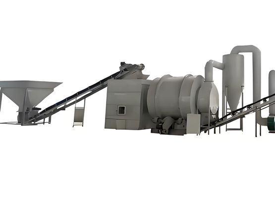 Good price Screw Conveyor Conveying Sand Dryer Heating Large Output Cylindrical Drying Equipment online