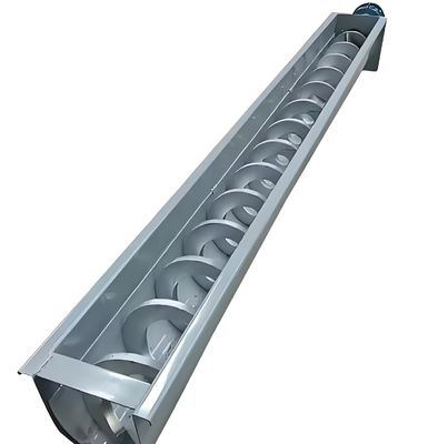 Good price Carbon Steel Heat Resistant Shaftless Screw Conveyor with Customizable Length for Industrial Applications online
