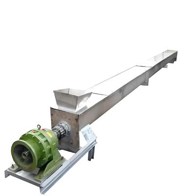 Good price U-shaped Screw Feeder Conveyor with Adjustable Speed Customizable Design and PLC Control System for Industrial Applications online