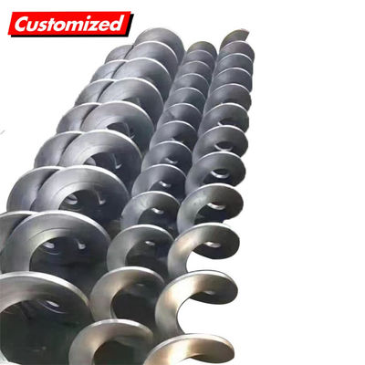 Good price New Continuous Screw Blade Stainless Steel Spiral Auger For Manufacturing Plant And Harvester Spiral Conveyor Easy Operation Screw Conveyor online