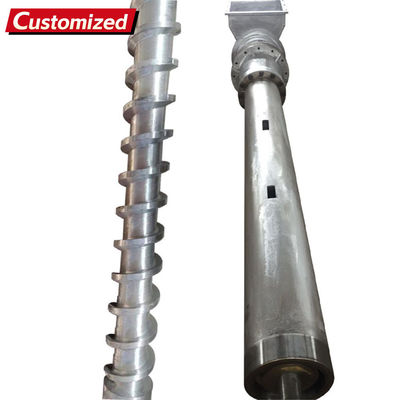 Good price Customized micro recycled plastic screw extruder, single-screw barrel sleeve, stainless steel suitable for Pvc plastic extruder Plastify Extruder Single Screw Barrel online