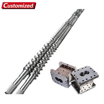 Good price Customized Direct From Factory High Quality Twin Screw Barrel Extruder Multi-specification materials for Plastic &  Rubber Recycling Top Machinery Parts From China online