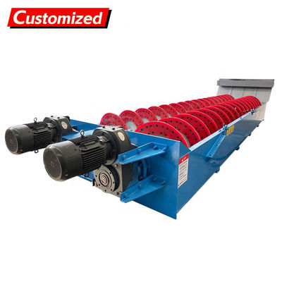 Good price custom High Efficiency Silica Sand Washing Plant Machine Screw Sand Washing Spiral Equipment used in construction, building materials and mining online