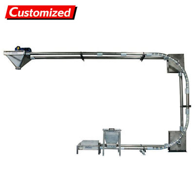 Good price Custom Stainless Steel Tube Chain Conveyor for Stable Transport of Steel Drag Chain Conveyors Explosion-proof and airtight design (Suitable for Powdered Sugar) online