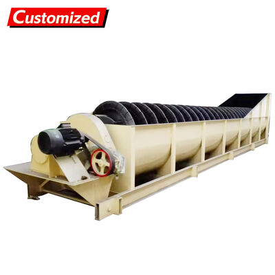 Good price The customized spiral sand washing machine for industrial mineral river silica sand and river sand is suitable for construction, highways, hydropower stations and sand and gravel plants online