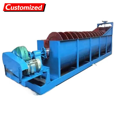 Good price Customized spiral sand washing machine, fully enclosed oil bath transmission device, energy-saving high-capacity spiral sand washing machine, large-capacity spiral sand washing machine, long spiral online