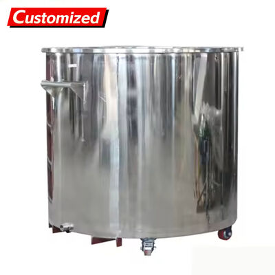 Good price Custom Reaction Vessels High-Quality 500L Storage Tanks SS304/SS316L Stainless Steel Storage Tanks/Containers Stainless Steel Reactors Chemical Reactors Suitable for Acidic or Corrosive Environments online