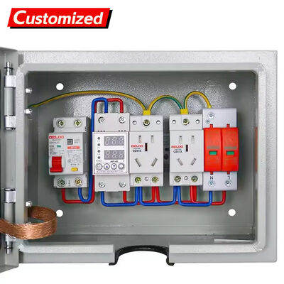 Good price IP55 Waterproof Distribution Box with 220V/380V Nominal Voltage and Anti-Theft Certified Lock for Industrial Applications online