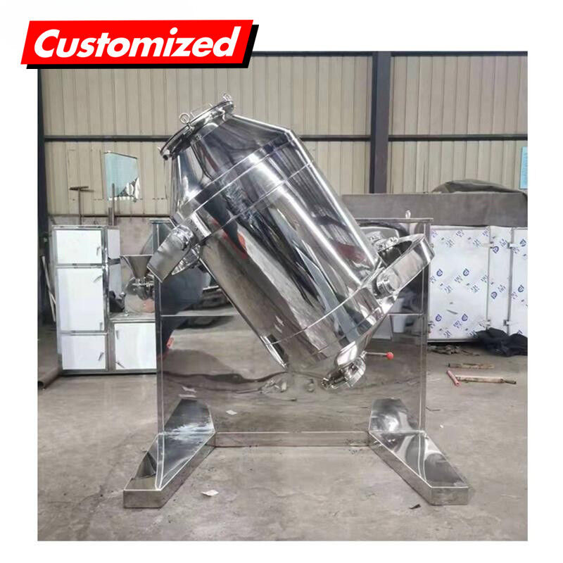 Granulating 3D Motion Powder Mixer 150.000kg