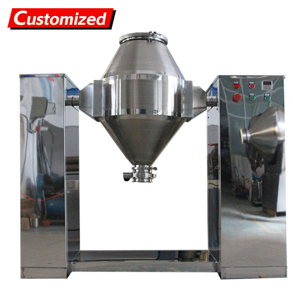 Stainless Steel Dual Cone Mixer for Uniform Powder Blending