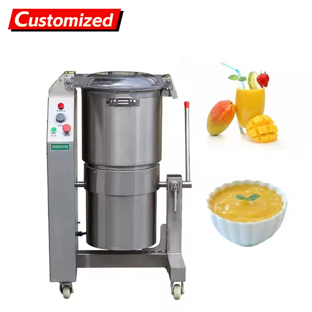 Mixer Raspberry Puree High-Speed Stainless Steel Fruit Puree Mixer with Juice Flow Function