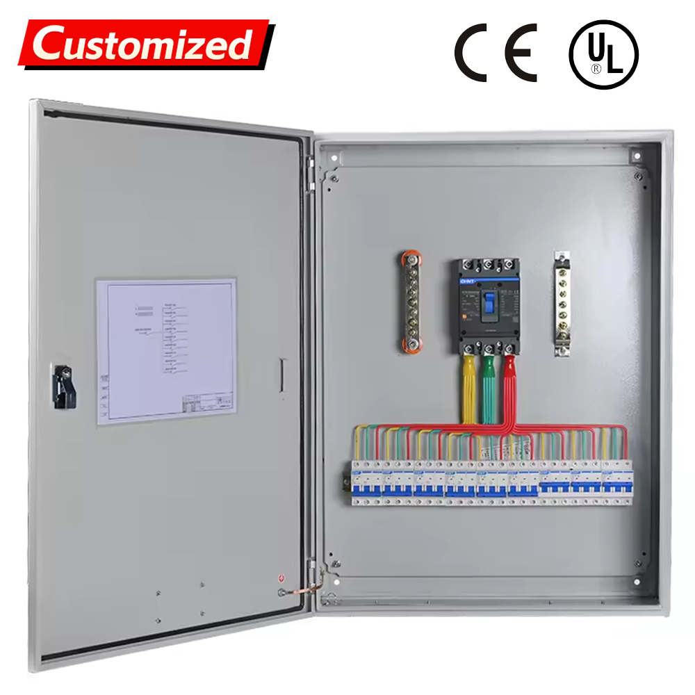 Double-Door IP54 Distribution Panel with Galvanized Steel