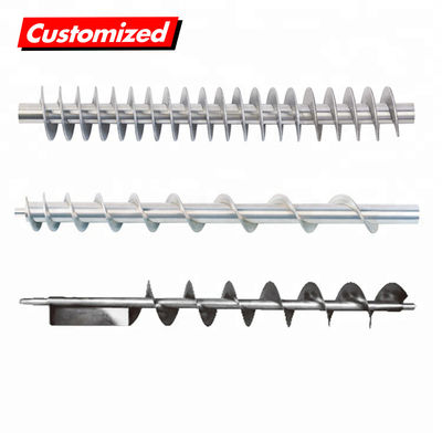 Good price OEM Custom Stainless Steel Food Grade Auger Screw for Grain Sweep Silo online