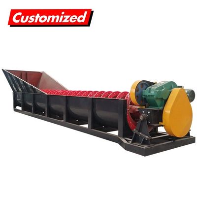 Good price 15Tons Per Hour Sand Screw Washer High Efficiency Spiral Sand Washing Machine online